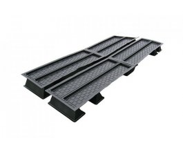 2Channel NFT Multi Duct Nutriculture MD804, 498x212,5x38cm