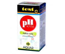 PH test AQUAR na vodu 4,7-7,4 pH - 20ml