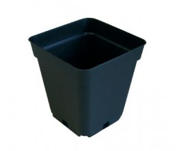 TEKU čtyřhranný květináč 13x13x13cm, 1,5L