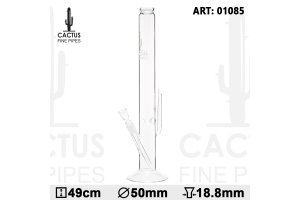 Skleněný bong Cactus 49 cm, průměr 50 mm