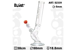 Skleněný bong Boost Bolt, 38cm, 18,8mm