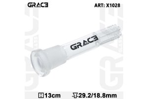 Skleněný difuzér Grace Glass, délka 13cm, kotlík 29,2/18,8mm