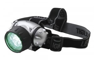 Elektrox Green LED Headlight - čelovka zelená, doprodej