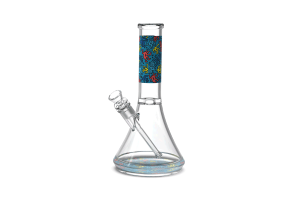 Skleněný bong Keith Haring Water Pipe, s perkolátorem