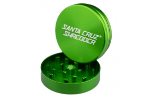 Dvoudílná drtička Santa Cruz Shredder, 70mm, zelená