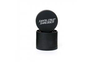 Čtyřdílná drtička Santa Cruz Shredder, 54mm, černá matná