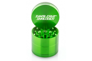 Čtyřdílná drtička Santa Cruz Shredder, 54mm, zelená