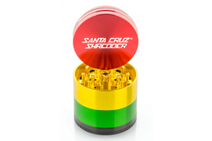 Čtyřdílná drtička Santa Cruz Shredder, 54mm, rasta