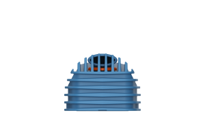 Chladicí jednotka pro vaporizér VEAZY, Dynamic Blue, 1 ks