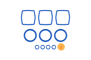 Kompletní sada náhradních těsnění k vaporizéru VEAZY, 1 ks