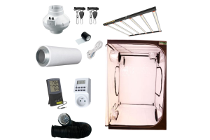 Sunpro kit HITTER 720W eco, 2,6 umol/J - Climabox White 120x120x220cm