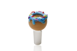 Skleněný artový nástavec Bowl Piece - Donut, 1ks