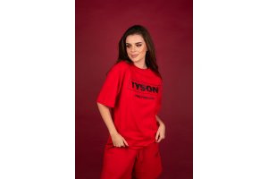 Tyson 2.0 Tričko červené vel. L