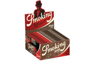 Papírky Smoking Brown King Size, 33 ks v balení | box 50 ks