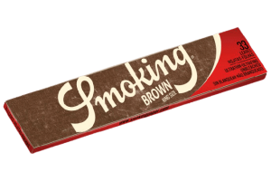Papírky Smoking Brown King Size, 33 ks v balení