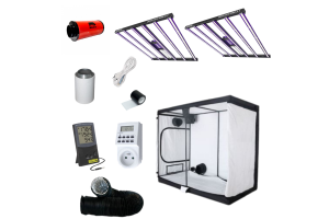 Lumatek kit ZEUS 600W, LED 3,1 umol/J - Climabox White 300x150x200cm