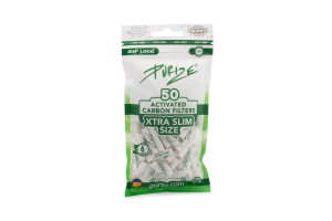 PURIZE® uhlíkové filtry - XTRA Slim Size, sáček 50 ks, bílá