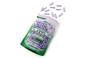PURIZE® uhlíkové filtry - XTRA Slim Size, sáček 250 ks, fialová