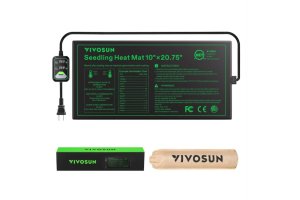 VIVOSUN Heat Mat výhřevná podložka s Dual Digital Display Thermostatem