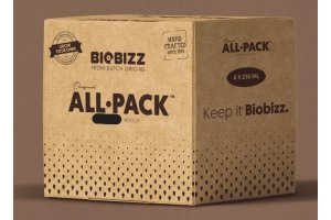 BioBizz All-Pack Indoor 250ml, celkový objem 1,5L