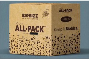 BioBizz All-Pack Outdoor 500ml, celkový objem 3L