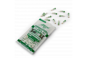 PURIZE® uhlíkové filtry - kónické XTRA Slim Size, sáček 50 ks, bílá