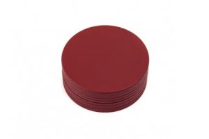 Drtička malá, kovová, magnetická 50mm, červená, box 20ks