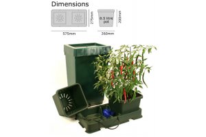 Autopot Easy2grow Kit s 2 květináči, včetně 47L plastové nádrže