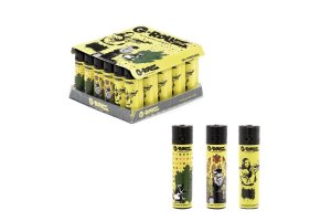G-Rollz Clipper | Banksy's Graffiti zapalovače, žluté, balení 30ks
