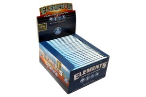 Papírky ELEMENTS King Size, 33ks v balení | box 50ks