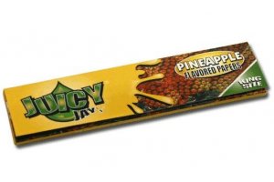 Papírky JUICY JAY'S King Size, Ananas, 32ks v balení