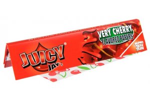 Papírky JUICY JAY'S King Size, Třešeň, 32ks v balení