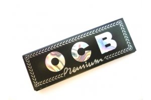 Papírky OCB Black King Size, 32ks v balení