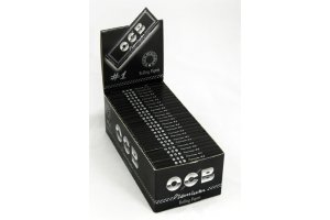 Papírky OCB Premium Black King Size, 32ks v balení | box 50ks