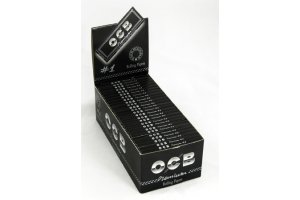 Papírky OCB Black King Size, 32ks v balení, box 50ks