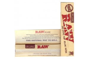 Papírky RAW ORGANIC King Size SLIM, 32ks v balení