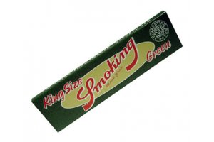 Papírky SMOKING GREEN King Size, 33ks v balení