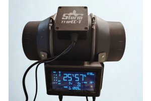 Ventilátor STURM SPEC-T150 400 m3/h, 150mm s digitálním kontrolerem