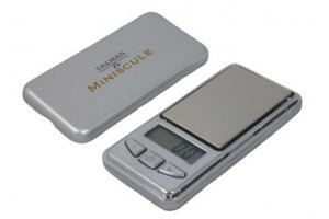 Váha DALMAN MINISCULE 50g/0,01g, stříbrná nebo černá