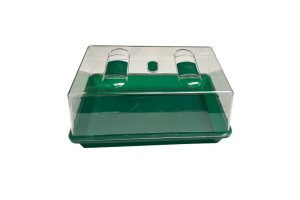 Plastový skleník FAIR PROPAGATOR s ventilací, 38x25x19cm