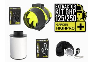 GARDEN HIGH PRO EXTRACTOR KIT 125mm, 250m3/h