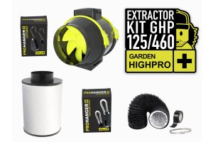 GARDEN HIGH PRO EXTRACTOR KIT 125mm, 460m3/h