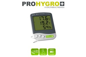 Digitální Thermo-Hygro metr PREMIUM se sondou