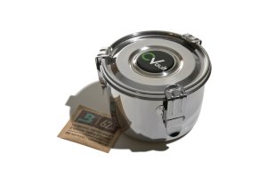 Boveda Cvault™ L - nerezová vzduchotěsná dóza, kapacita 56 g