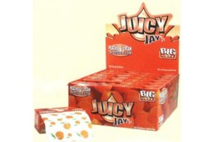 Papírky Juicy Jay's Rolls, Broskev, 5m v balení, box 24ks
