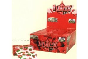 Papírky Juicy Jay's Rolls, Malina, 5m v balení, box 24ks