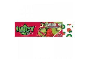 Juicy Jay's ochucené krátké papírky, Strawberry kiwi, 32ks/bal.