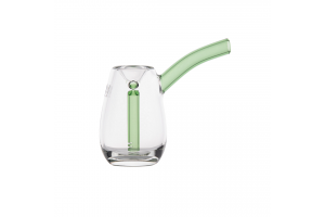 Skleněný minibong MJ Arsenal Bulb Bubbler Cactus, zelený
