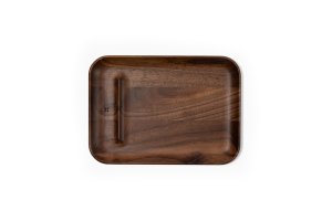 Dřevěný podpos PAX Prep Tray Walnut pro přípravu bylin