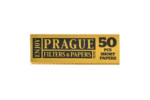 Krátké papírky PRAGUE PAPERS deluxe GOLD, 50ks v balení, 50ks/box